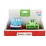 Jucarii pentru Bebelusi Set 2 Avioane Animate din Material Moale Toi-Toys Little Stars