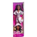 Papusa Barbie Fashionistas Originala Mattel Jucarie pentru Fete Stil Western Silver Dress