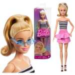 Papusa Barbie Fashionistas Originala Mattel Jucarie pentru Fete cu Ochelari de Soare