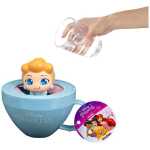 Jucarie antistres Disney Princess ceasca de ceai cu figurina squishy surpriza pop up - imagine 3