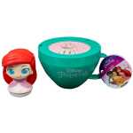 Jucarie antistres Disney Princess ceasca de ceai cu figurina squishy surpriza pop up - imagine 4