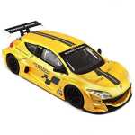 Macheta Renault Megane trophy scara 1/24 galben auriu Bburago - imagine 3