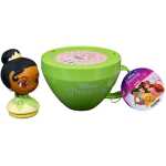 Jucarie antistres Disney Princess ceasca de ceai cu figurina squishy surpriza pop up - imagine 8