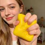 Jucarie antistres Squishy paine toast cu revenire lenta si aroma placuta - imagine 7