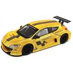 Macheta Renault Megane trophy scara 1/24 galben auriu Bburago