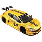 Macheta Renault Megane trophy scara 1/24 galben auriu Bburago - imagine 5