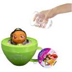 Jucarie antistres Disney Princess ceasca de ceai cu figurina squishy surpriza pop up - imagine 9