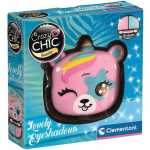 Trusa machiaj mini farduri de pleoape ursulet Crazy Chic Lovely Eyeshadows Clementoni