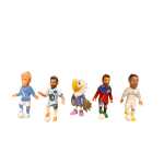Set 5 Figurine Fotbal Campionatul Mondial 2026 cu Jucatori si Mascota - imagine 3