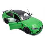 Macheta BMW M3 G80 performance parts 2024 scara 1/18 verde Solido