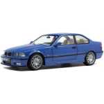Macheta BMW e36 coupe m3 1990 albastru scara 1/18 Solido