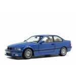 Macheta BMW e36 coupe m3 1990 albastru scara 1/18 Solido - imagine 5