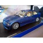 Macheta BMW e36 coupe m3 1990 albastru scara 1/18 Solido - imagine 8