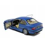 Macheta BMW e36 coupe m3 1990 albastru scara 1/18 Solido - imagine 7