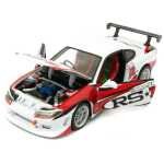Macheta Nissan s-15 rs-r scara 1/24 alb si rosu