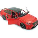 Macheta BMW M5 2025 rosu G90 sedan scara 1/18 Solido - imagine 3