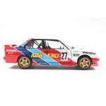 Macheta BMW M3 e30 1986 #27 Kawamoto Anthony reid jtcc scara 1/18 rosu albastru si alb - imagine 3
