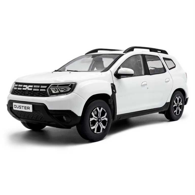Macheta Dacia Duster alba scara 1/18 Solido