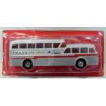 Macheta autobuz Pegaso e.n.a.s.a. autobuz Madrid - Barcelona scara 1/43 argintiu si crem 25 cm - imagine 4