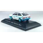 Macheta Volkswagen gol sabesp saneamento basico scara 1/43 alb si albastru