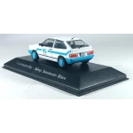 Macheta Volkswagen gol sabesp saneamento basico scara 1/43 alb si albastru