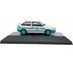 Macheta Volkswagen gol sabesp saneamento basico scara 1/43 alb si albastru - imagine 7