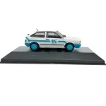 Macheta Volkswagen gol sabesp saneamento basico scara 1/43 alb si albastru - imagine 7