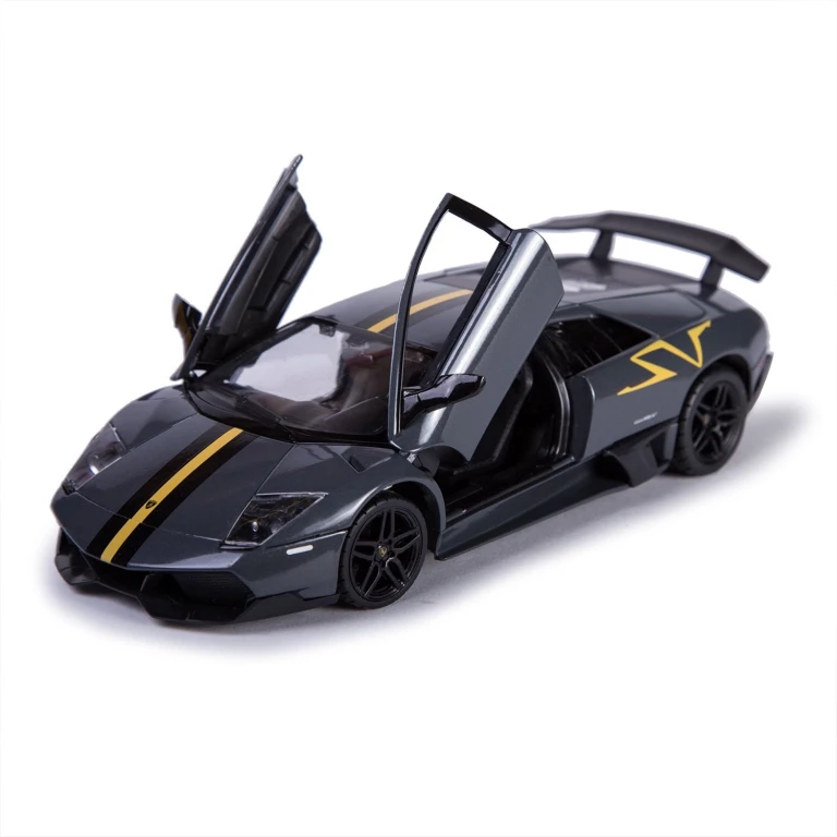 Macheta Lamborghini Murcielago lp670-4 scara 1/24 gri antracit