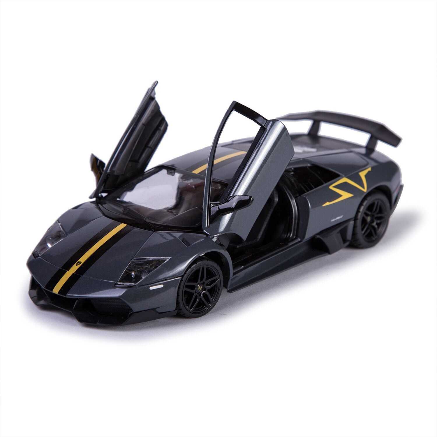 WhatsApp Image 2026-07-16 at 15.01.33 (3) Macheta Lamborghini Murcielago lp670-4 scara 1/24 gri antracit