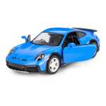 Macheta Porsche 911 rallye scara 1/32-38 blue in window box