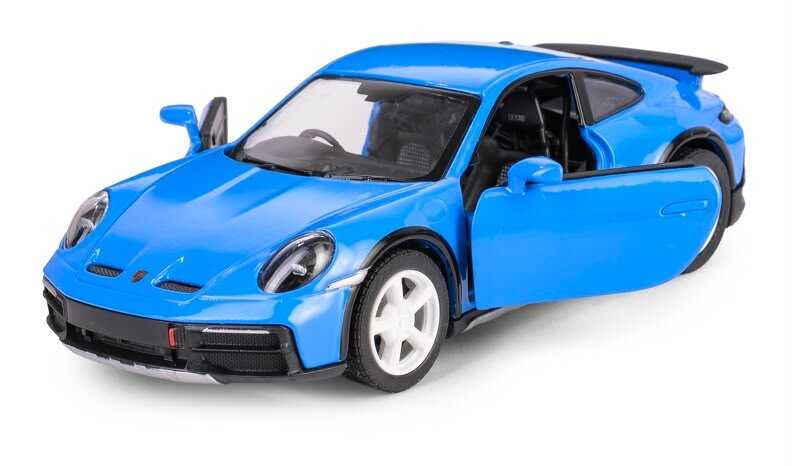 WhatsApp Image 2026-07-16 at 15.01.35 Macheta Porsche 911 rallye scara 1/32-38 blue in window box