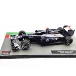 Macheta Formula 1 2012 williams fw34 #18 Pastor Maldonado scara 1/43 albastru si alb