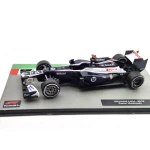 Macheta Formula 1 2012 williams fw34 #18 Pastor Maldonado scara 1/43 albastru si alb