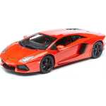 Macheta Lamborghini Aventador scara 1/18 portocaliu