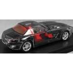 Macheta Mercedes benz sls amg 2011 editie limitata matt grey cu elemente transparente si interior rosu scara 1/43 - imagine 4