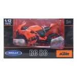 Macheta motocicleta KTM rc 8c scara 1/12 portocaliu - imagine 3