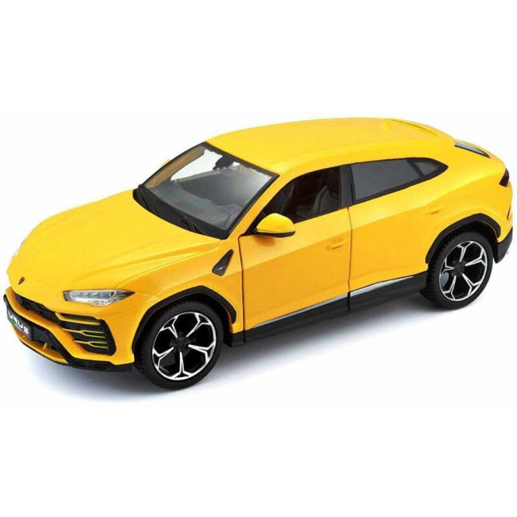 Macheta Lamborghini Urus galben scara 1/24