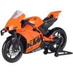 Macheta motocicleta KTM rc 8c scara 1/12 portocaliu