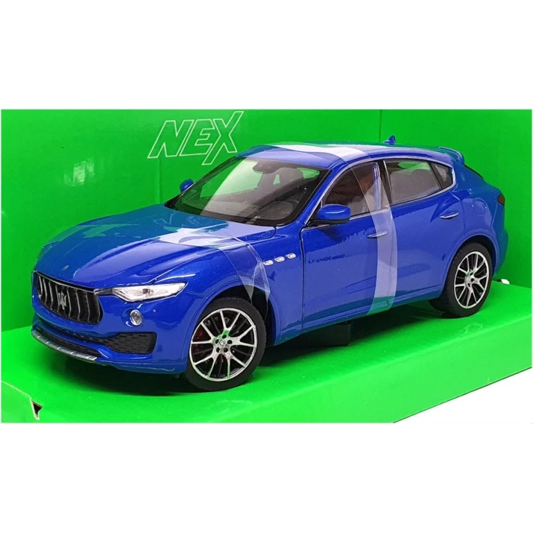 Macheta Maserati Levante 2017 scara 1/24 albastru