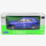 Macheta Maserati Levante 2017 scara 1/24 albastru - imagine 4