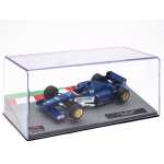 Macheta Formula 1 1996 ligier js43 #9 Olivier Panis scara 1/43 albastru si alb