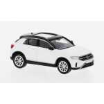 Macheta Volkswagen t-roc scara 1/43 alb 2021 - imagine 3