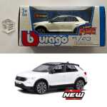 Macheta Volkswagen t-roc scara 1/43 alb 2021 - imagine 5