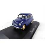 Macheta Fiat 600 scara 1/43 albastru 1957 - imagine 3