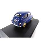Macheta Fiat 600 scara 1/43 albastru 1957 - imagine 5