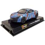 Macheta Renault Alpine a110 Marele Premiu al Frantei 2022 scara 1/43 albastru rosu si negru - imagine 3