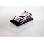 Macheta Audi R8 #5 24h LeMans scara 1/43 alb rosu si negru - imagine 3