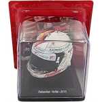 Macheta Casca Formula 1 Sebastian Vettel 2015 scara 1/5 alb - imagine 4