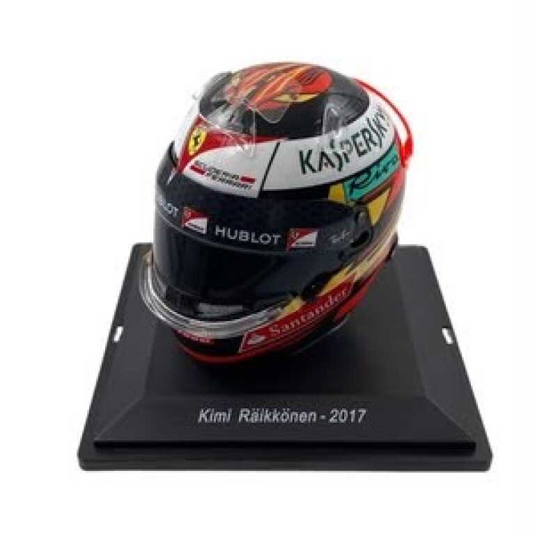 Macheta Casca Formula 1 Kimi Raikkonen 2017 scara 1/5 multicolor