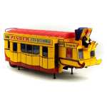 Macheta rulota Pinder circus autoutilitara creperie/snack 22cm scara 1/43